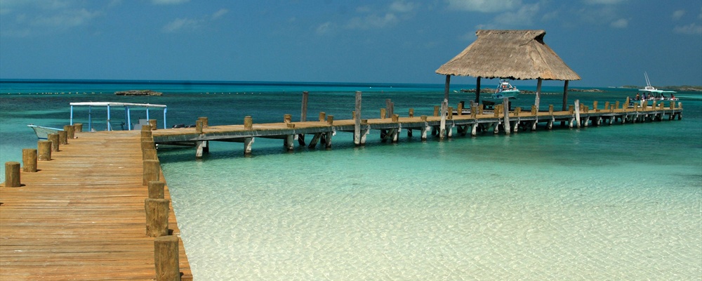 I'd rather take care of this pier on Isla Contoy than shovel snow from my Alaska driveway!